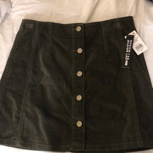 NWT!  Corduroy skirt!